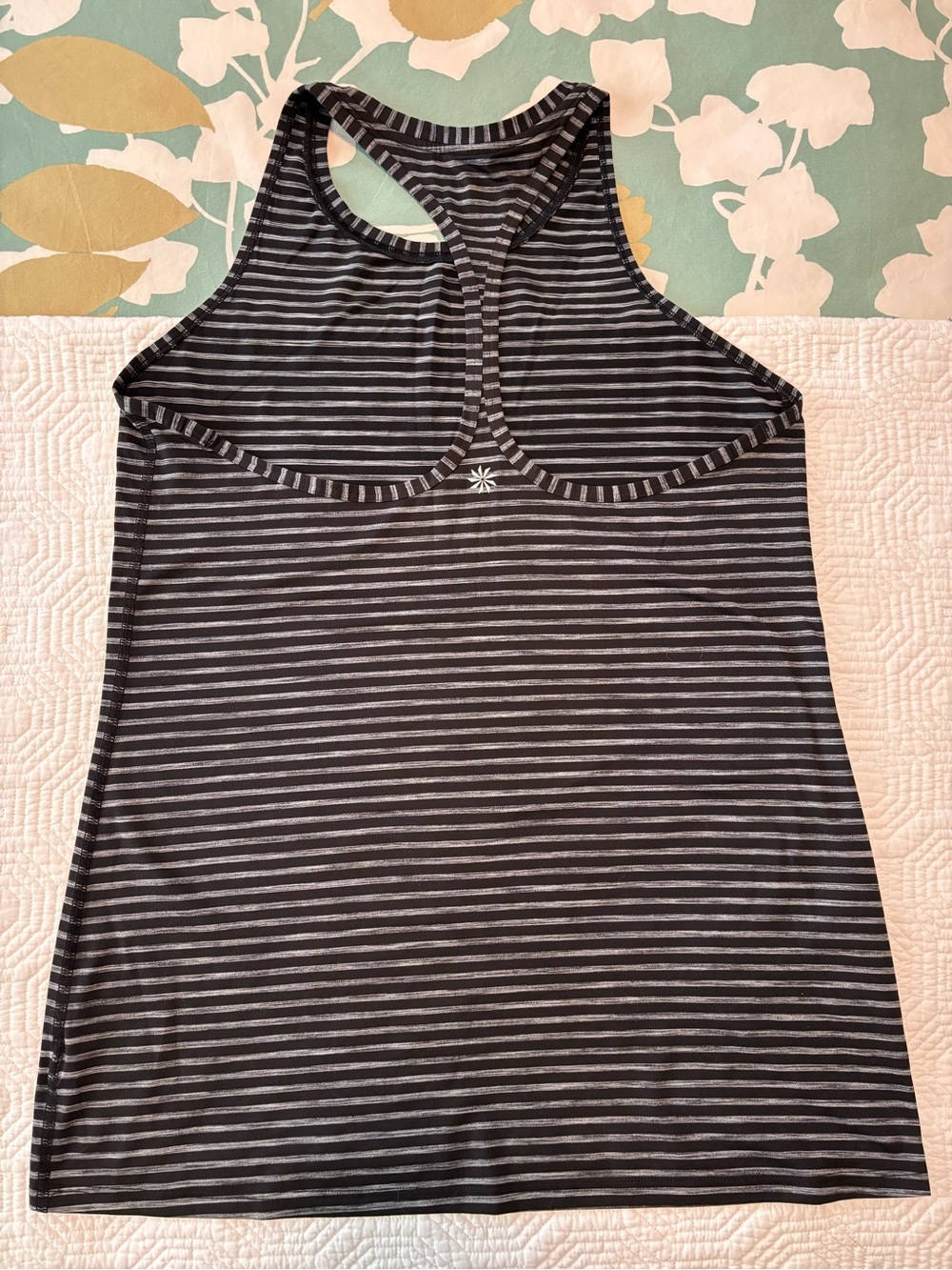 Athleta (Set of 2) Chi High-Neck Stripe Tanks - Picture 7 of 9